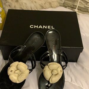 Chanel flip flop